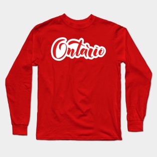 Ontario Long Sleeve T-Shirt